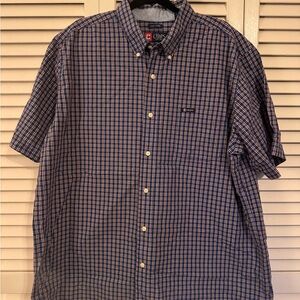 Chaps Blue Button Down Shirt